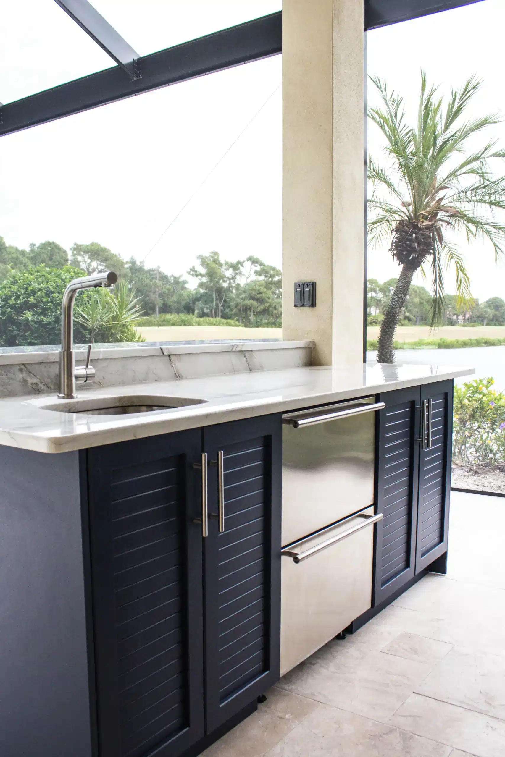 outdoor kitchens